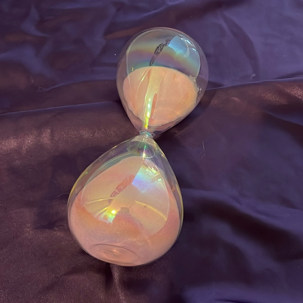 Hourglass sand timer